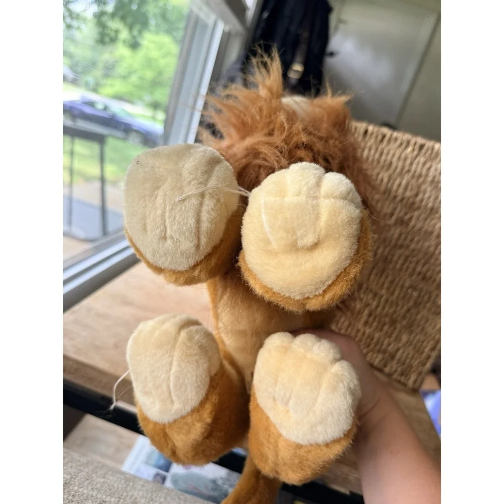 1993 Mattel Authentic Disney Lion King Adult SIMBA Medium Plush Stuffed Toy Lion